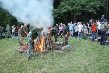 TAKTO BYL ZAPÁLEN OHEŇ K 91. VÝROČÍ ÚD