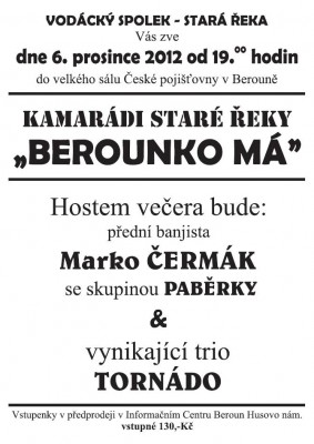 Pozvánka Berounko má