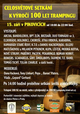 Pozvanka 100let trampingu Pikovice